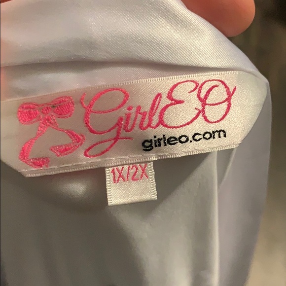 Bridal Robe With Nautical Anchor- never worn - Picture 4 of 4